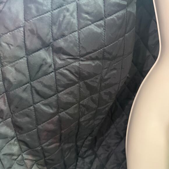 Vintage Strawbridge & Clothier Red Gray Plaid Quilted Button Front Shirt Men - Picture 2 of 5